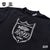 KTF × BASS BRIGADE MOCK NECK ELITE DRY TEE - BLACK/WHITE