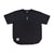 BRGD MICRO DOT FABRIC DRAWSTRING TEE - BLACK