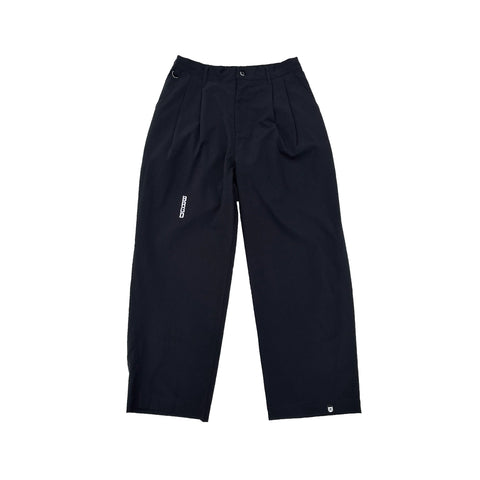 BRGD MICRO DOT FABRIC PANTS - BLACK