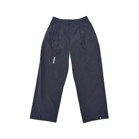 BRGD MICRO DOT FABRIC PANTS - CHARCOAL