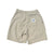 BRGD MICRO DOT FABRIC SHORT PANTS - BEIGE