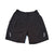 BRGD MICRO DOT FABRIC SHORT PANTS - BLACK