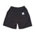 BRGD MICRO DOT FABRIC SHORT PANTS - BLACK