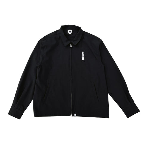 BRGD MICRO DOT FABRIC SWING TOP - BLACK