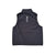 BRGD MICRO DOT FABRIC VEST - CHARCOAL