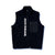 BRGD MICRO FLEECE FULL ZIP VEST - BLACK