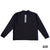 BRGD VERTICAL LOGO MOCK NECK ELITE DRY L/S TEE - BLACK