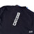 BRGD VERTICAL LOGO MOCK NECK ELITE DRY L/S TEE - BLACK