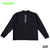 BRGD VERTICAL LOGO MOCK NECK ELITE DRY L/S TEE - BLACK/GLOW