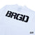 BRGD STANDARD LOGO MOCK NECK ELITE DRY L/S TEE - WHITE
