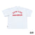 LONG LIVE BRGD MOCK NECK ELITE DRY TEE - WHITE/RED