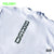 BRGD VERTICAL LOGO MOCK NECK ELITE DRY TEE - WHITE/GLOW