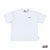 BRGD LOGO MOCK NECK ELITE DRY TEE - WHITE/WHITE