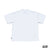BRGD LOGO MOCK NECK ELITE DRY TEE - WHITE/WHITE