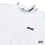 BRGD LOGO MOCK NECK ELITE DRY TEE - WHITE/WHITE
