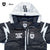 NANGA × BASS BRIGADE FIELD DOWN JACKET - BLACK/WHITE