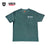 ONEITA × BASS BRIGADE BRGD CREW PIGMENT TEE - GREEN