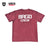 ONEITA × BASS BRIGADE BRGD CREW PIGMENT TEE - RED