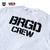 ONEITA × BASS BRIGADE BRGD CREW PIGMENT TEE - WHITE