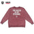 ONEITA× BASS BRIGADE CHEMICAL WASH L/S TEE - BURGUNDY