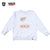 ONEITA× BASS BRIGADE CHEMICAL WASH L/S TEE - WHITE