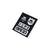 BASS BRIGADE PUKU PUKU STICKER - BLACK/WHITE