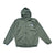 BRGD BB RECYCLED TAFFETA HOODED JACKET - OLIVE