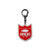 SHIELD LOGO ACRYLIC KEYCHAIN - RED