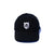 SHIELD LOGO COTTON CAP - BLACK/WHITE
