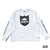 SHIELD LOGO ELITE DRY L/S TEE - WHITE
