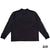 SHIELD LOGO MOCK NECK ELITE DRY L/S TEE - BLACK