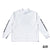 SHIELD LOGO MOCK NECK ELITE DRY L/S TEE - WHITE