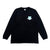 SHIELD MOTION LOGO LS TEE - BLACK/MELON