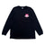 SHIELD MOTION LOGO LS TEE - BLACK/PINK