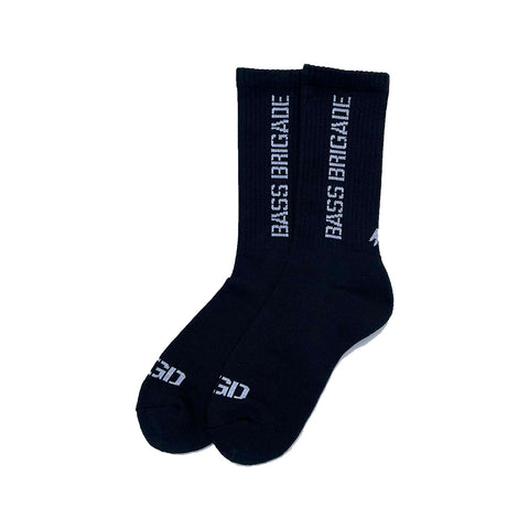 BASS BRIGADE SOCKS - BLACK