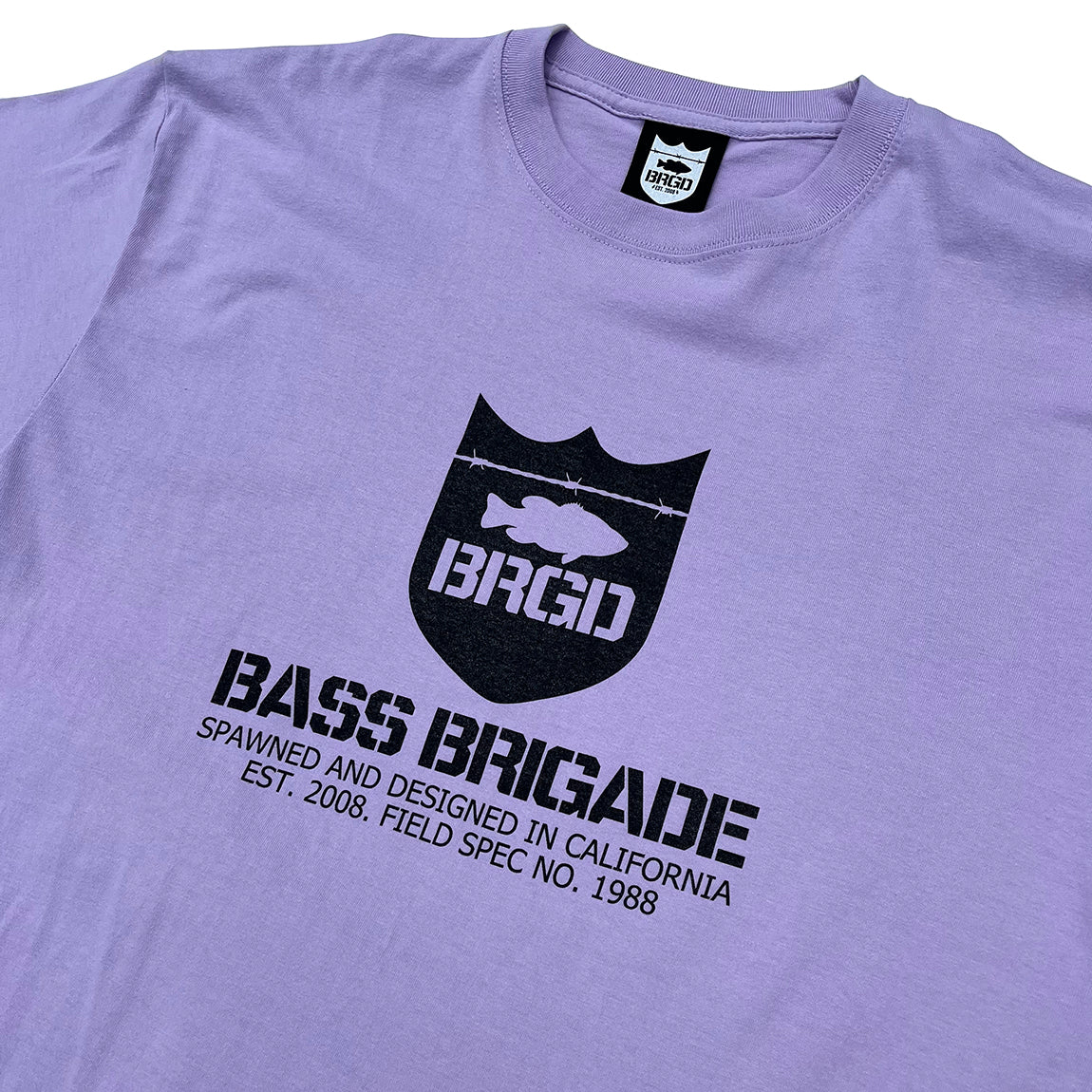 BB SPAWN LOGO PASTEL COLOR TEE - GRAPE