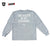 SCREEN STARS × BASS BRIGADE FAKE LAYERED L/S TEE - L.GREY