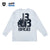 SCREEN STARS PREMIUM BRGD NO.1 HEAVY L/S TEE - ASH