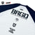 SCREENSTARS × BASS BRIGADE RAGLAN SLEEVE TEE - V/WHITE×NAVY