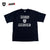 SCREEN STARS × BASS BRIGADE BRGD COLLEGE TEE - BLACK
