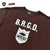 SCREENSTARS × BASS BRIGADE LOOSE-KNIT JERSEY TEE - BROWN