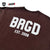 SCREENSTARS × BASS BRIGADE LOOSE-KNIT JERSEY TEE - BROWN