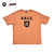 SCREENSTARS × BASS BRIGADE LOOSE-KNIT JERSEY TEE - ORANGE