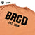 SCREENSTARS × BASS BRIGADE LOOSE-KNIT JERSEY TEE - ORANGE