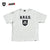 SCREENSTARS × BASS BRIGADE LOOSE-KNIT JERSEY TEE - OFF WHITE