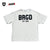 SCREENSTARS × BASS BRIGADE LOOSE-KNIT JERSEY TEE - OFF WHITE