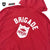 SCREEN STARS × BASS BRIGADE CHEMICAL WASH ZIP HOODIE - RED