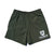 BB SPAWN LOGO NYLON SHORTS - OLIVE - L