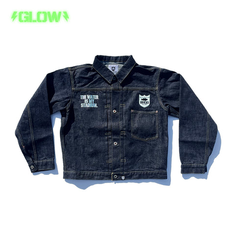BRGD SELVEDGE DENIM JACKET WW Ⅱ MODEL - INDIGO/GLOW