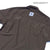 BRGD ZERO GRAVITY NYLON SHORTSLEEVED OPEN COLLAR SHIRTS - BROWN